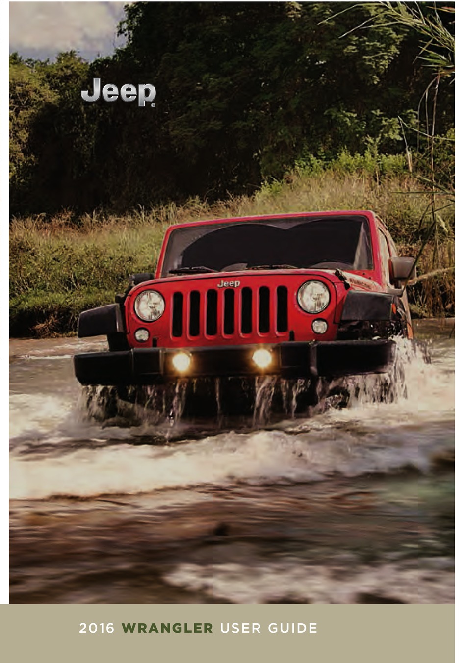 JEEP 2016 WRANGLER USER MANUAL Pdf Download ManualsLib