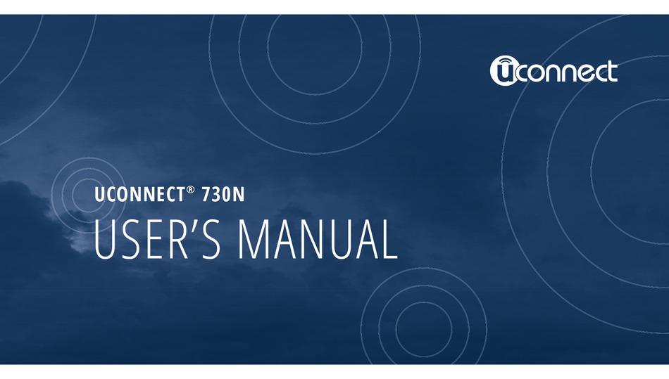 Uconnect 730n User Manual Pdf Download Manualslib
