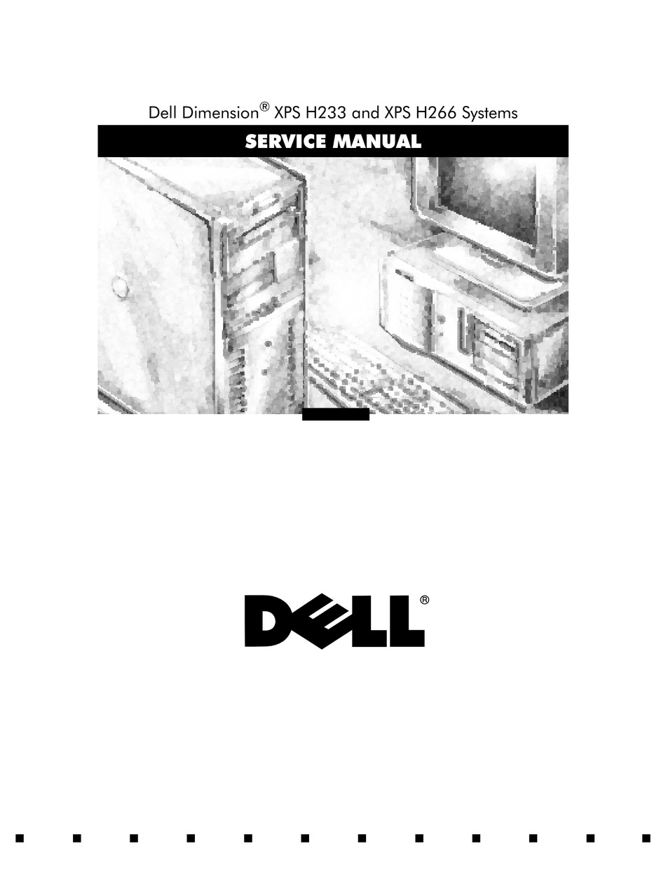 DELL DIMENSION XPS H266 SERVICE MANUAL Pdf Download ManualsLib