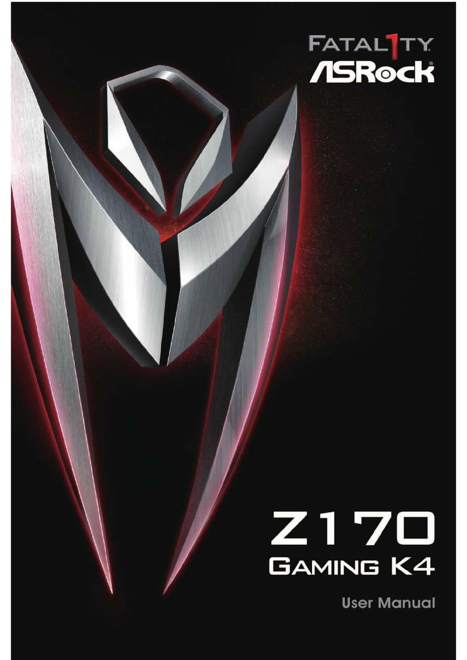 Asrock Fatal1ty Z170 Gaming K4 Series User Manual Pdf Download Manualslib