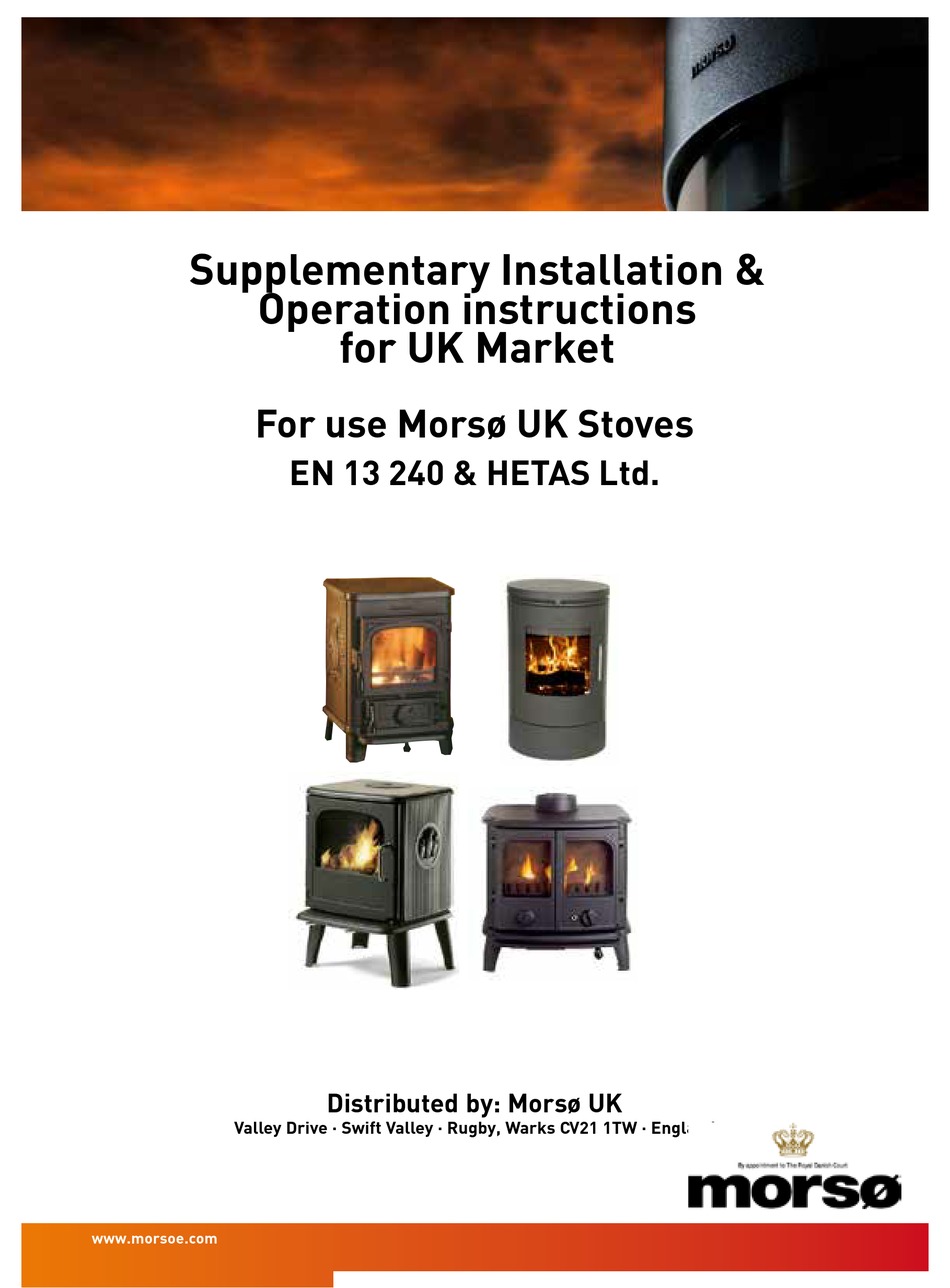 morso 1410 and 1440 on Morso 1410 Supplementary Installation Operation Instructions Pdf Download Manualslib