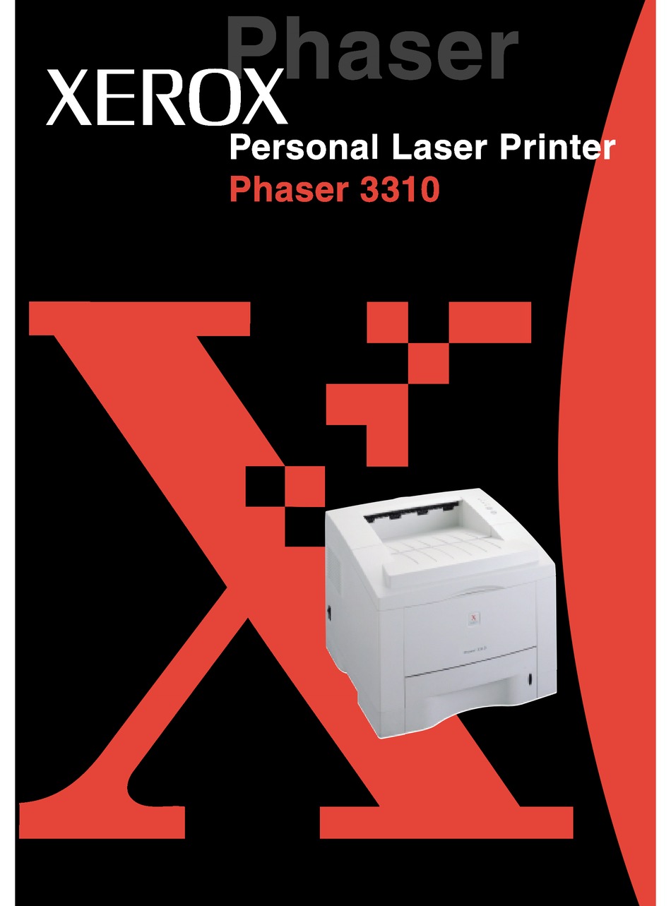 XEROX PHASER 3310 USER MANUAL Pdf Download | ManualsLib