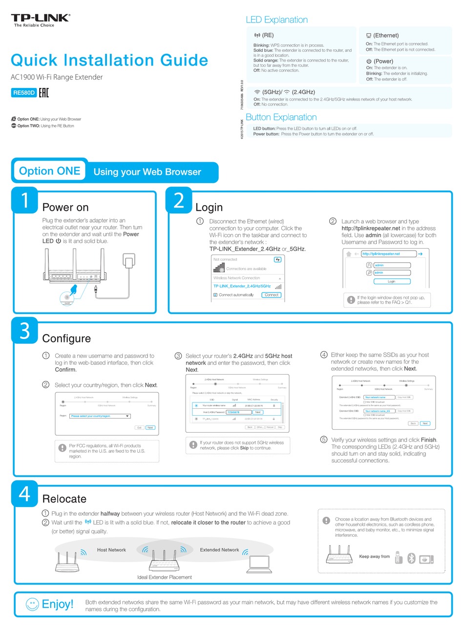 TP-LINK AC1900 QUICK INSTALLATION MANUAL Pdf Download | ManualsLib