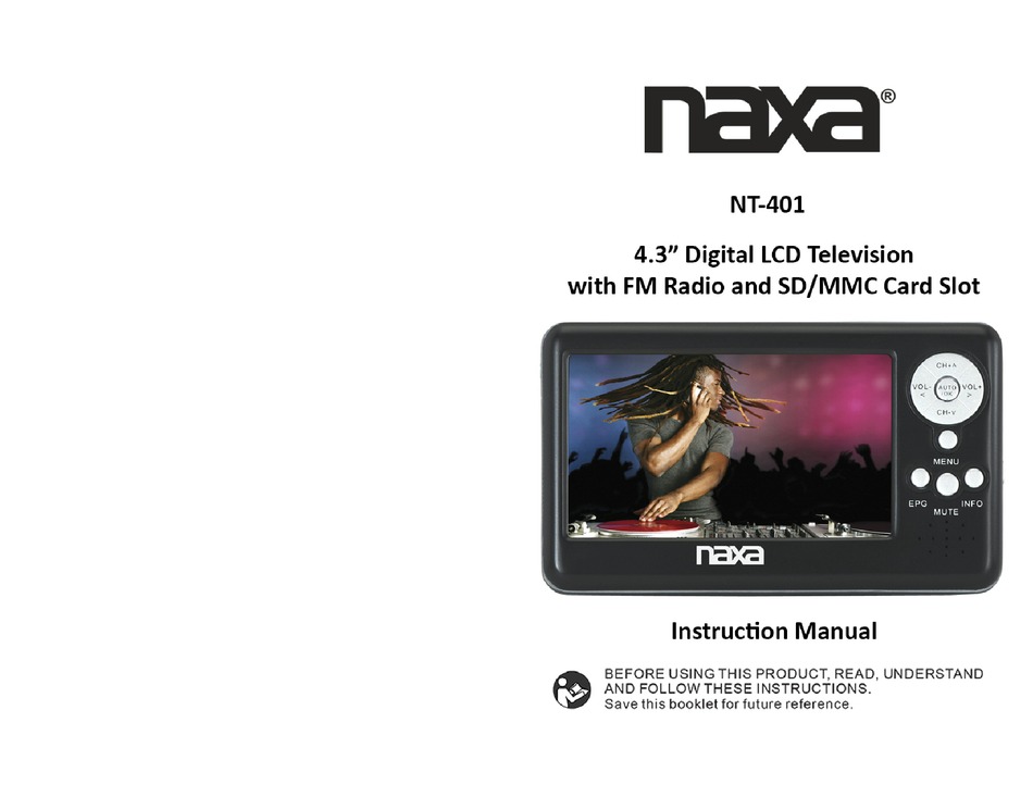 NAXA NT401 INSTRUCTION MANUAL Pdf Download ManualsLib