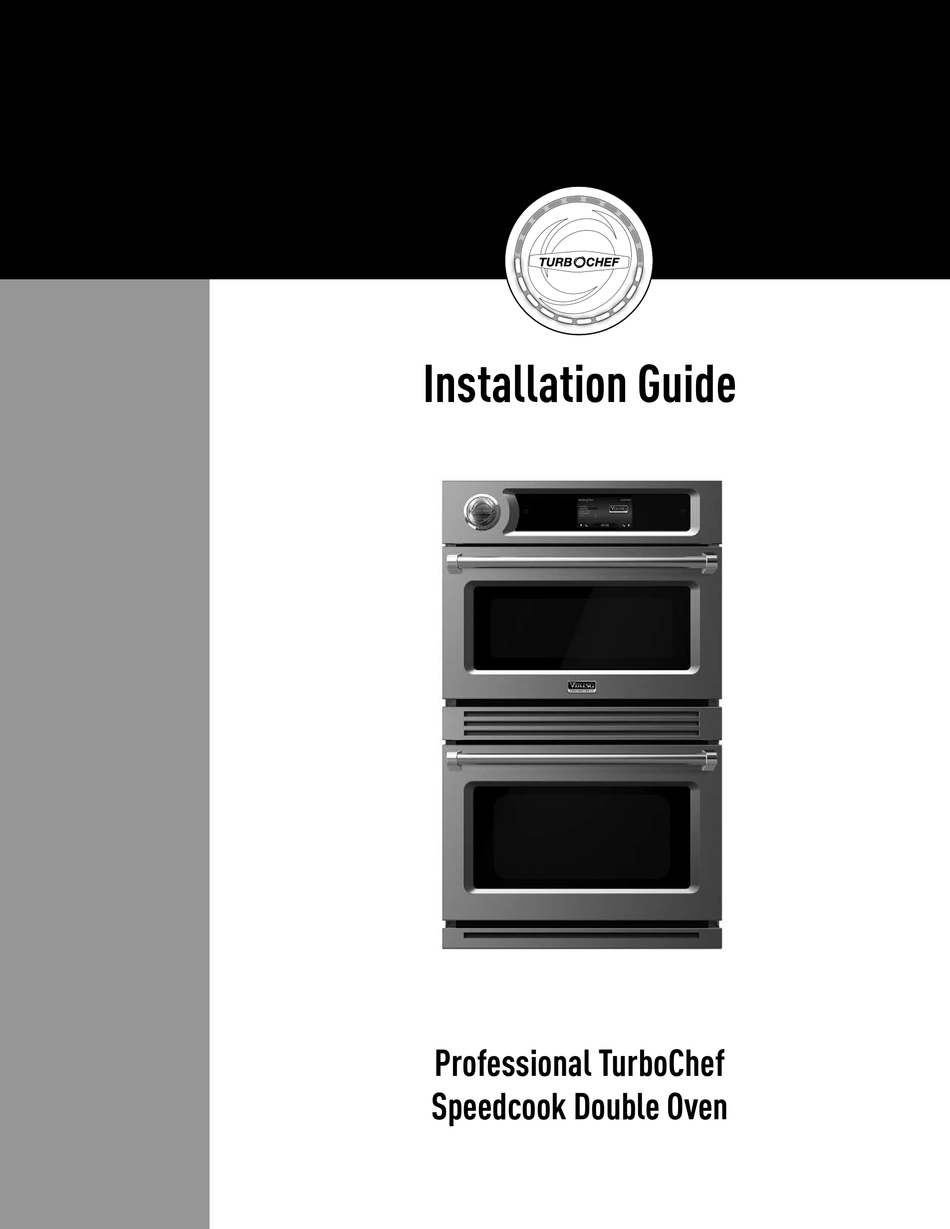 TURBOCHEF VDOT730 INSTALLATION MANUAL Pdf Download ManualsLib