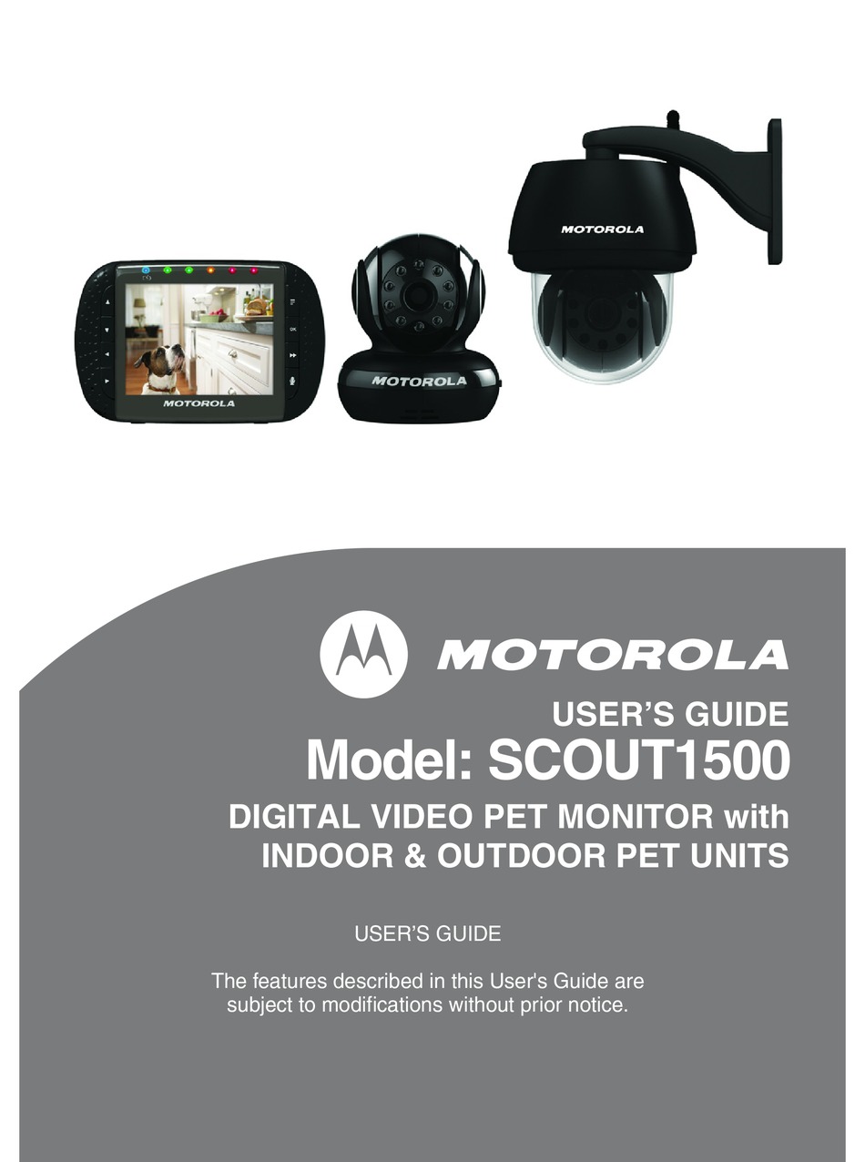 motorola video pet monitor