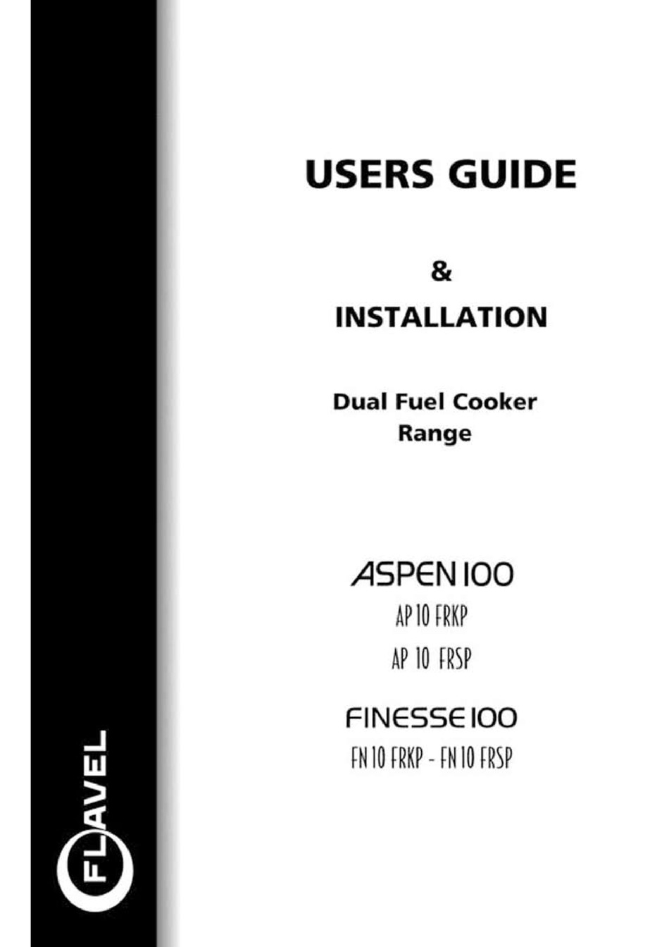 flavel aspen 100 model number