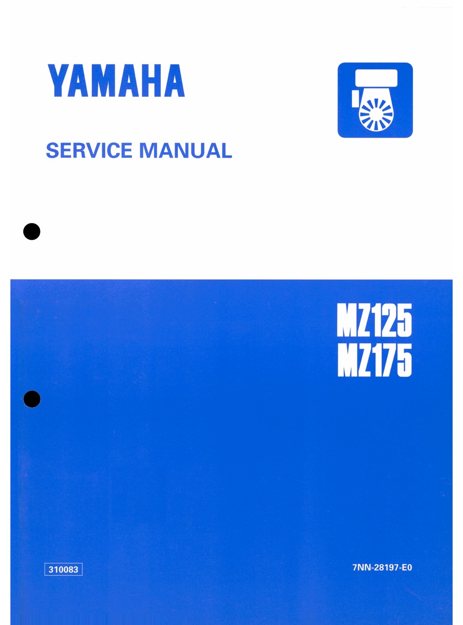 Yamaha 125z Service Manual