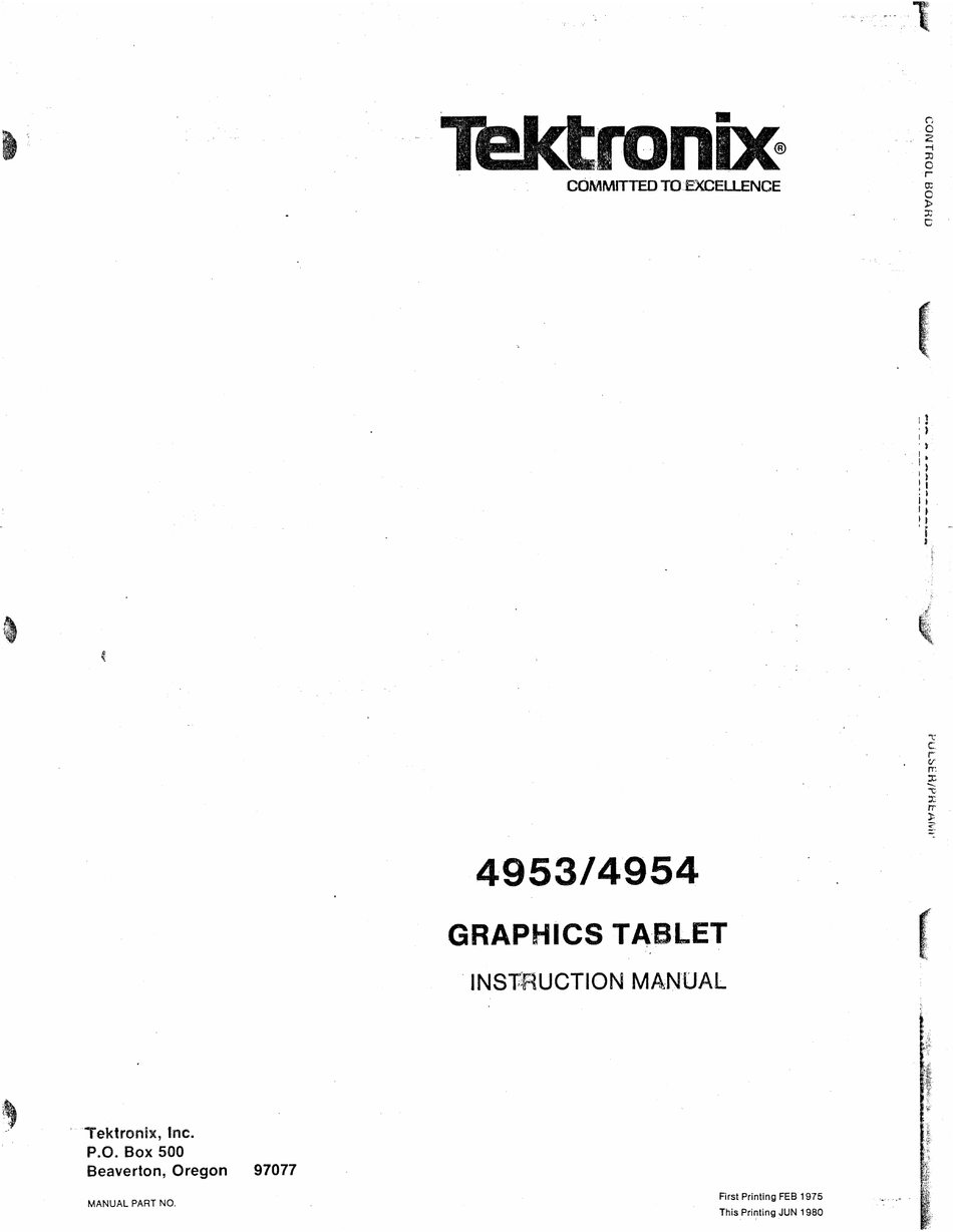 tektronix-4953-instruction-manual-pdf-download-manualslib