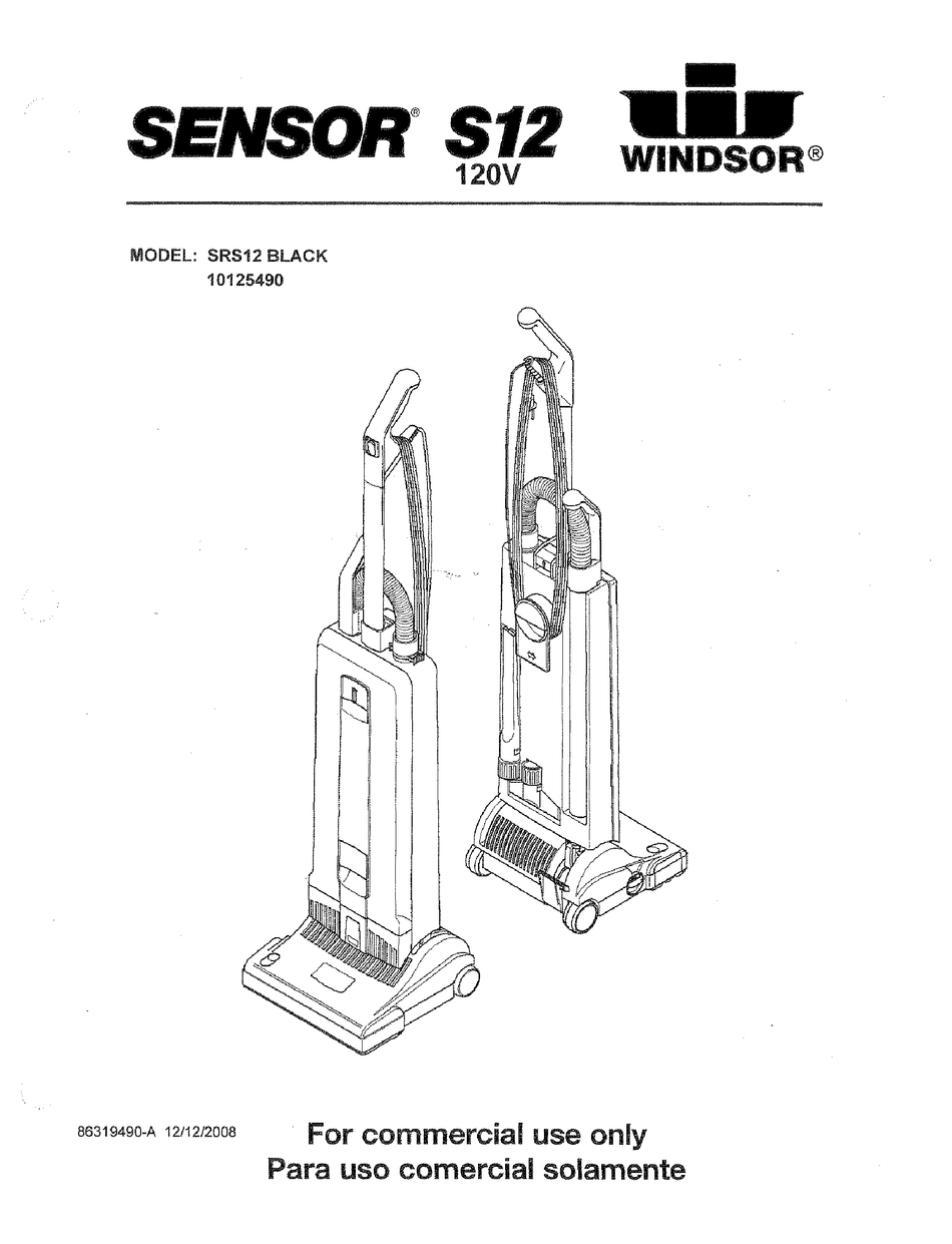 WINDSOR SENSOR S12 MANUAL Pdf Download | ManualsLib