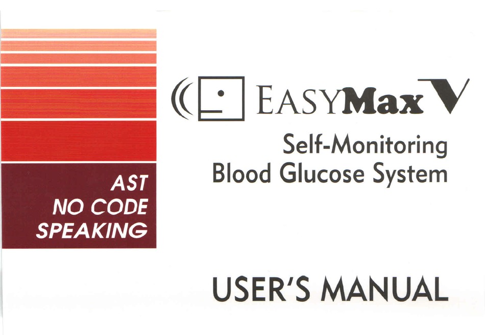 EASYMAX EASY V USER MANUAL Pdf Download ManualsLib
