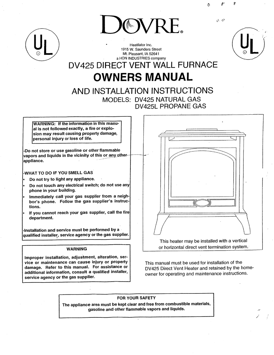 DOVRE DV425 OWNER'S MANUAL Pdf Download | ManualsLib