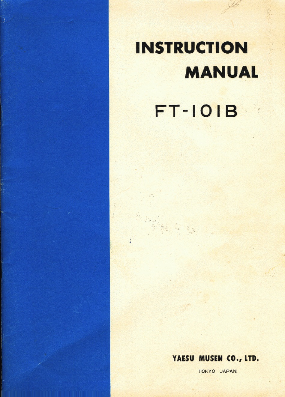 YAESU FT-101B INSTRUCTION MANUAL Pdf Download | ManualsLib