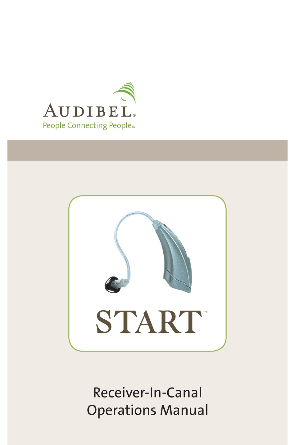 AUDIBEL START OPERATION MANUAL Pdf Download ManualsLib