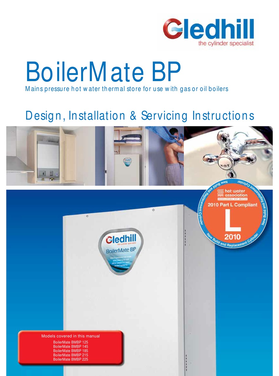 Gledhill Boilermate Bp Installation Service Manual Pdf Download Manualslib