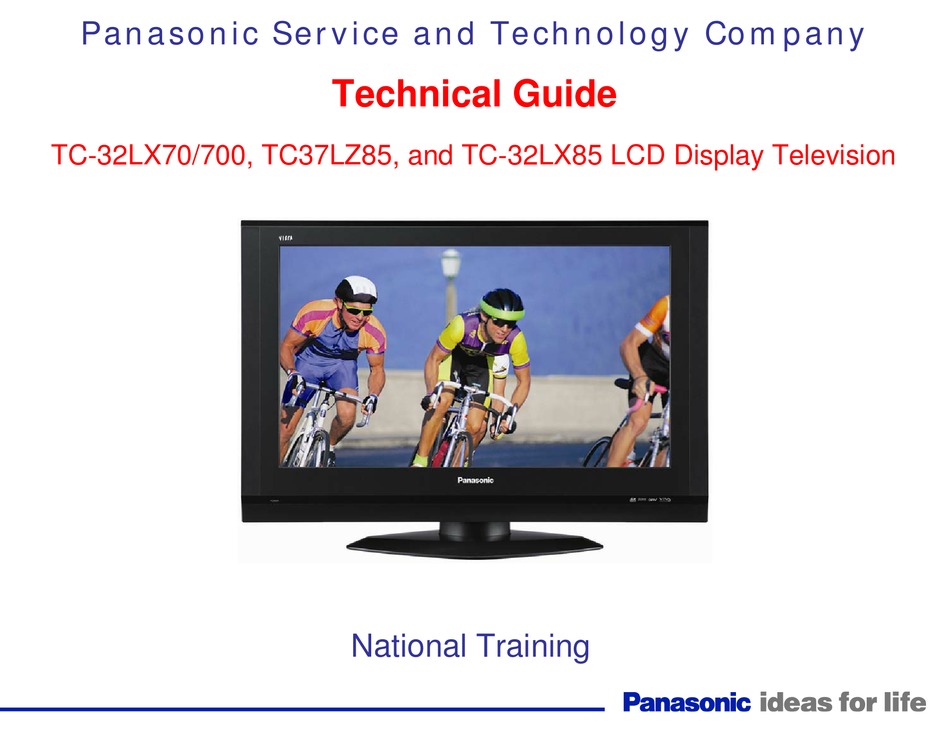 PANASONIC TC-32LX70/70 TECHNICAL MANUAL Pdf Download | ManualsLib