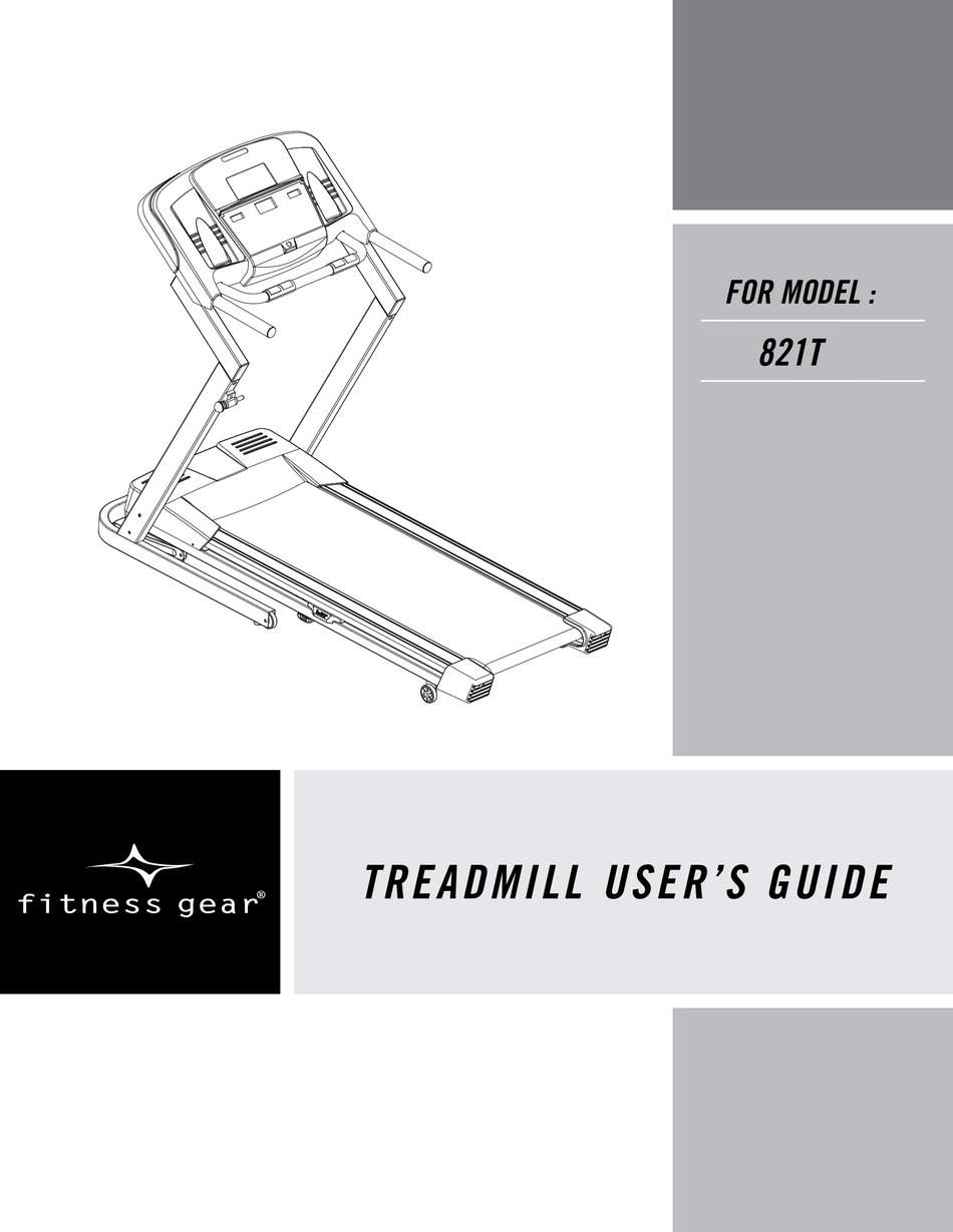 Treadmill Doctor Belt for Fitness Gear 821T 