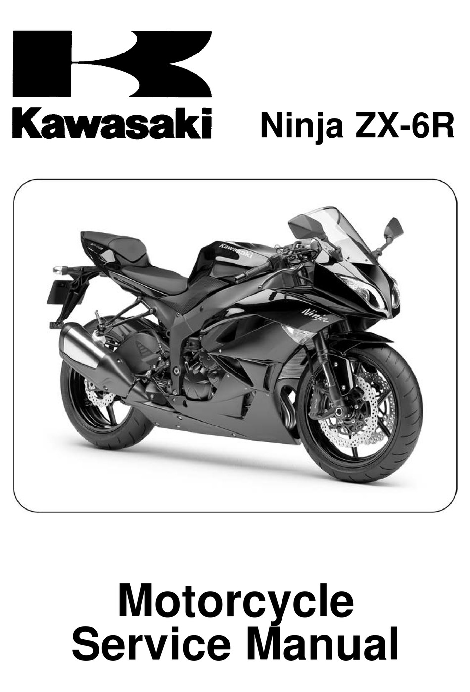 Kawasaki 2015 Ninja ZX-6R 636 Service Manual 