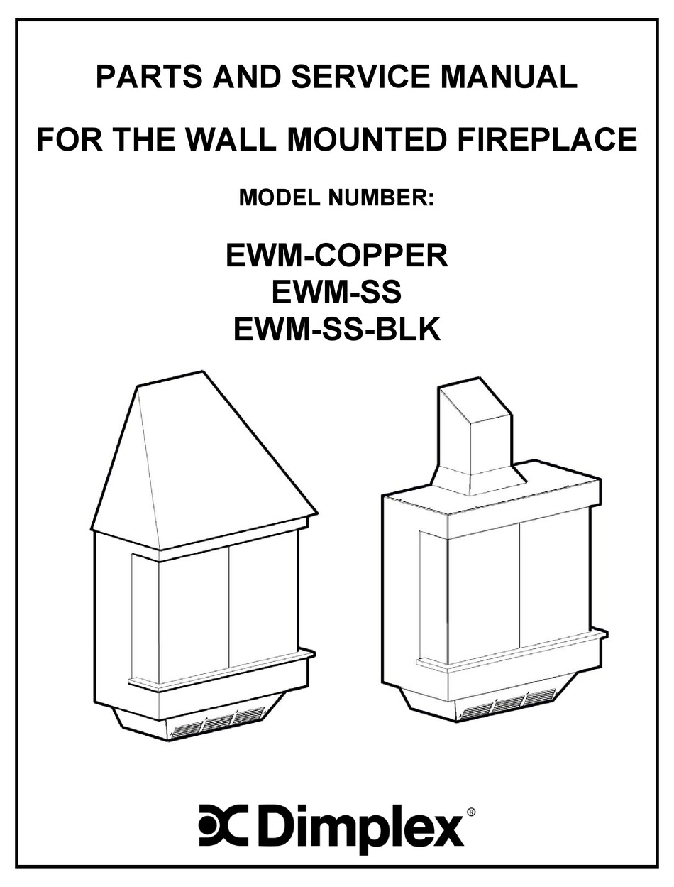 DIMPLEX EWMCOPPER PARTS AND SERVICE MANUAL Pdf Download ManualsLib