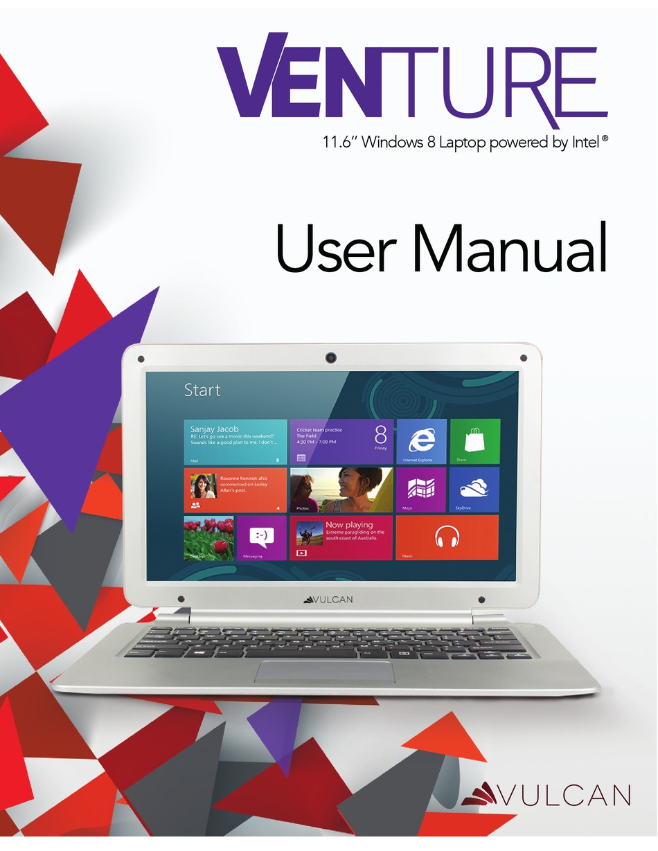 VENTURE VULCAN NB11601I USER MANUAL Pdf Download | ManualsLib