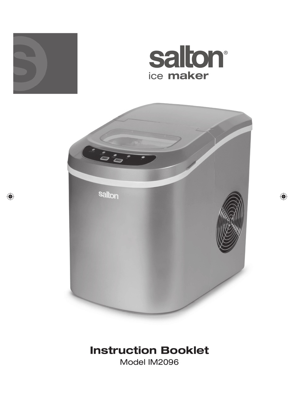 SALTON IM2096 INSTRUCTION BOOKLET Pdf Download ManualsLib