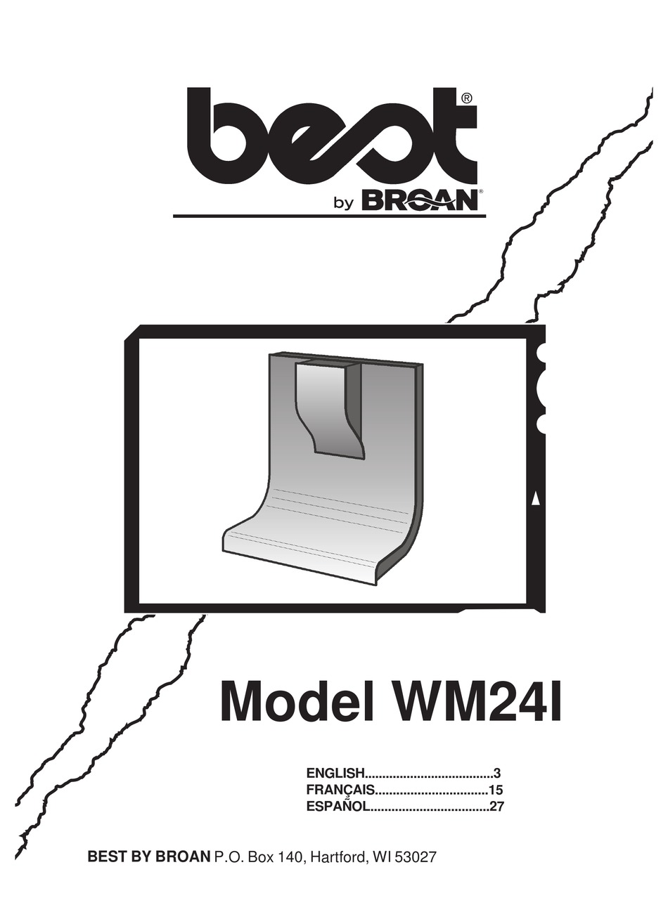 BEST WM24I INSTRUCTIONS FOR USE MANUAL Pdf Download | ManualsLib