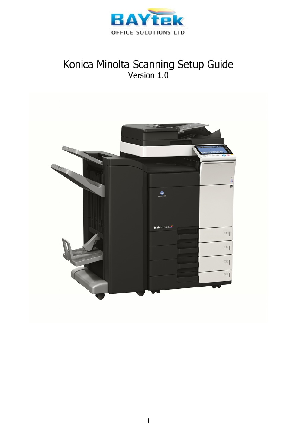 Installer L'imprimante Konica Bizhub 3300P : L'imprimante ...