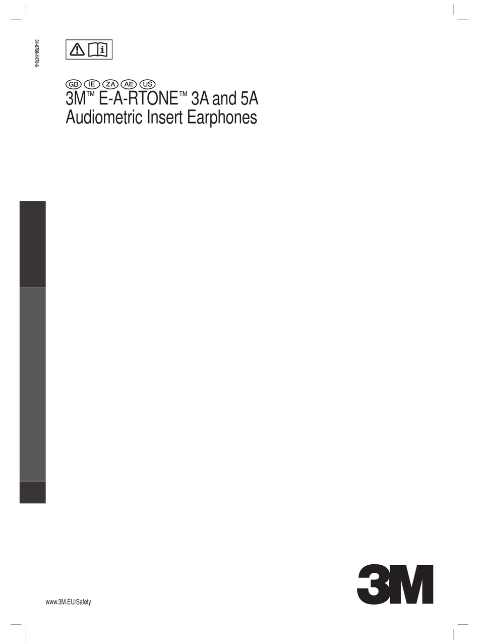 3M E-A-RTONE 3A USER MANUAL Pdf Download | ManualsLib