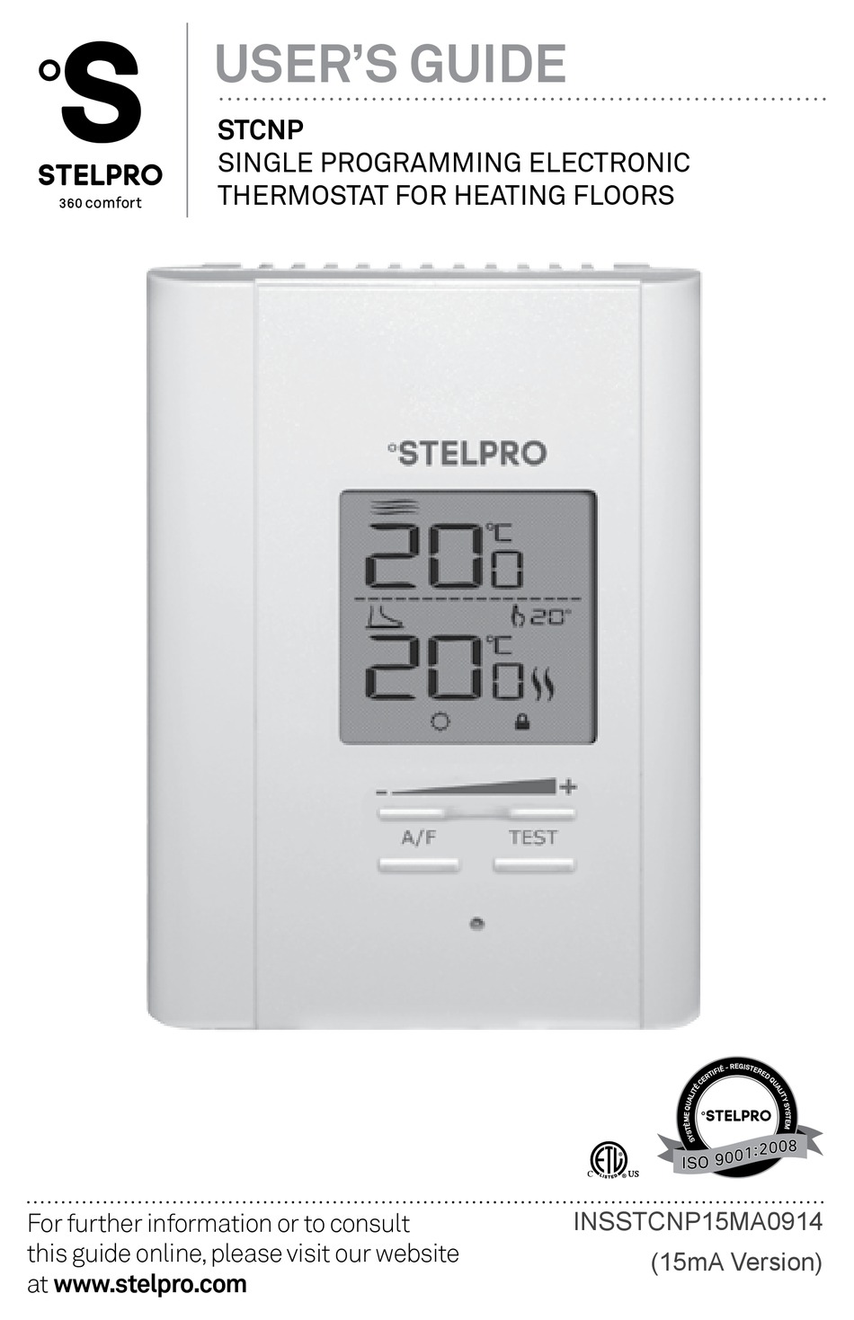 Installation Thermostat Stelpro