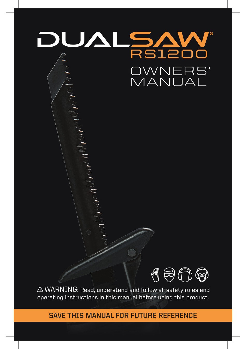 DUALSAW RS1200 OWNER S MANUAL Pdf Download ManualsLib