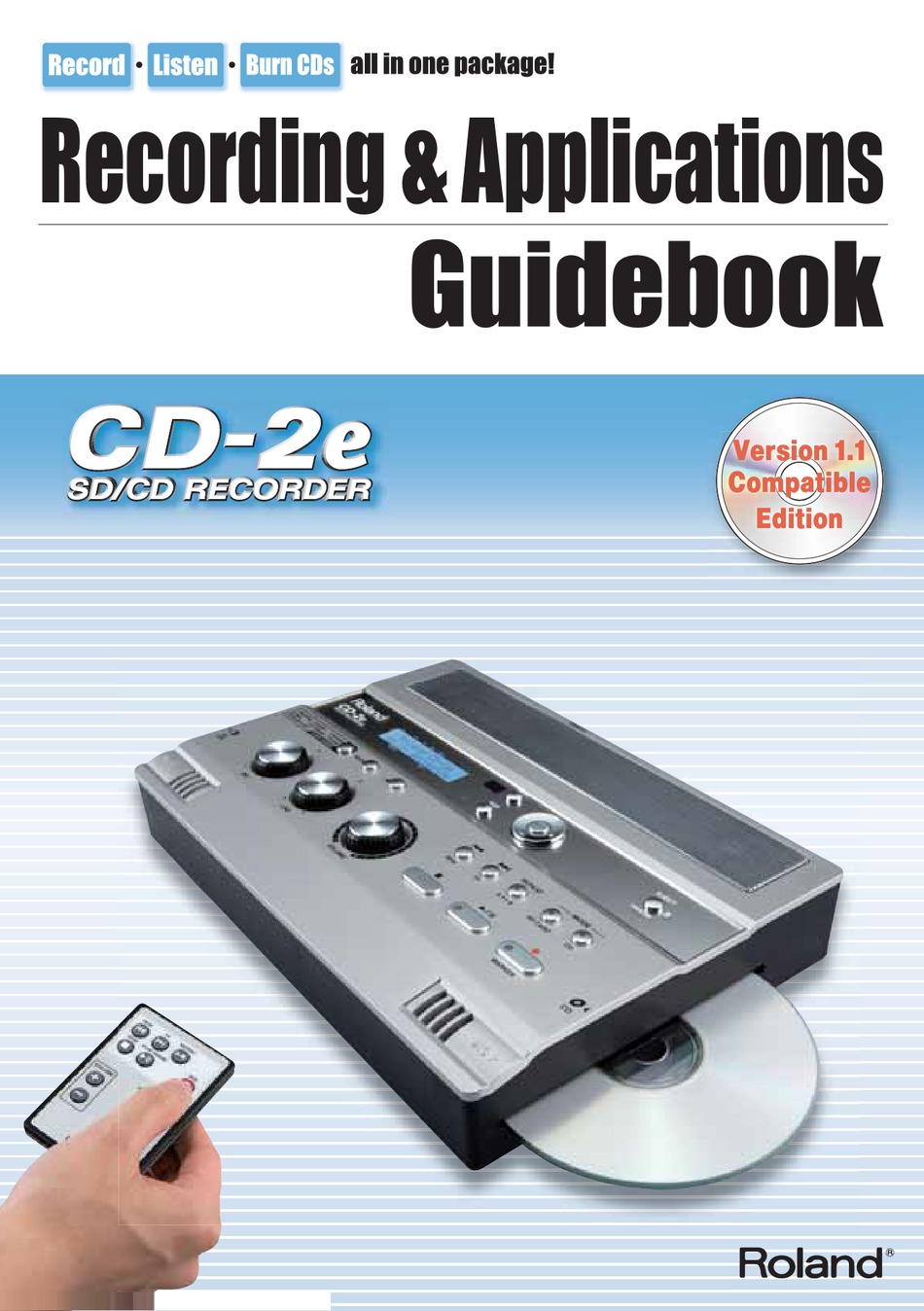 ROLAND CD-2E MANUAL BOOK Pdf Download | ManualsLib