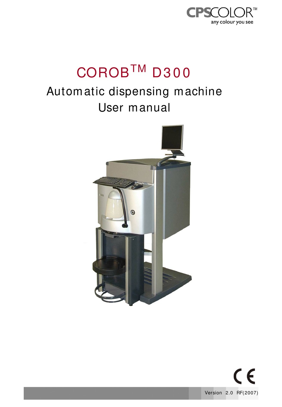 CPS COLOR COROB D300 USER MANUAL Pdf Download ManualsLib
