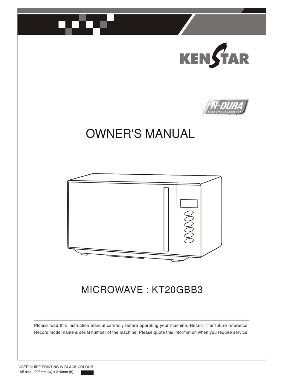 dura chef kenstar oven