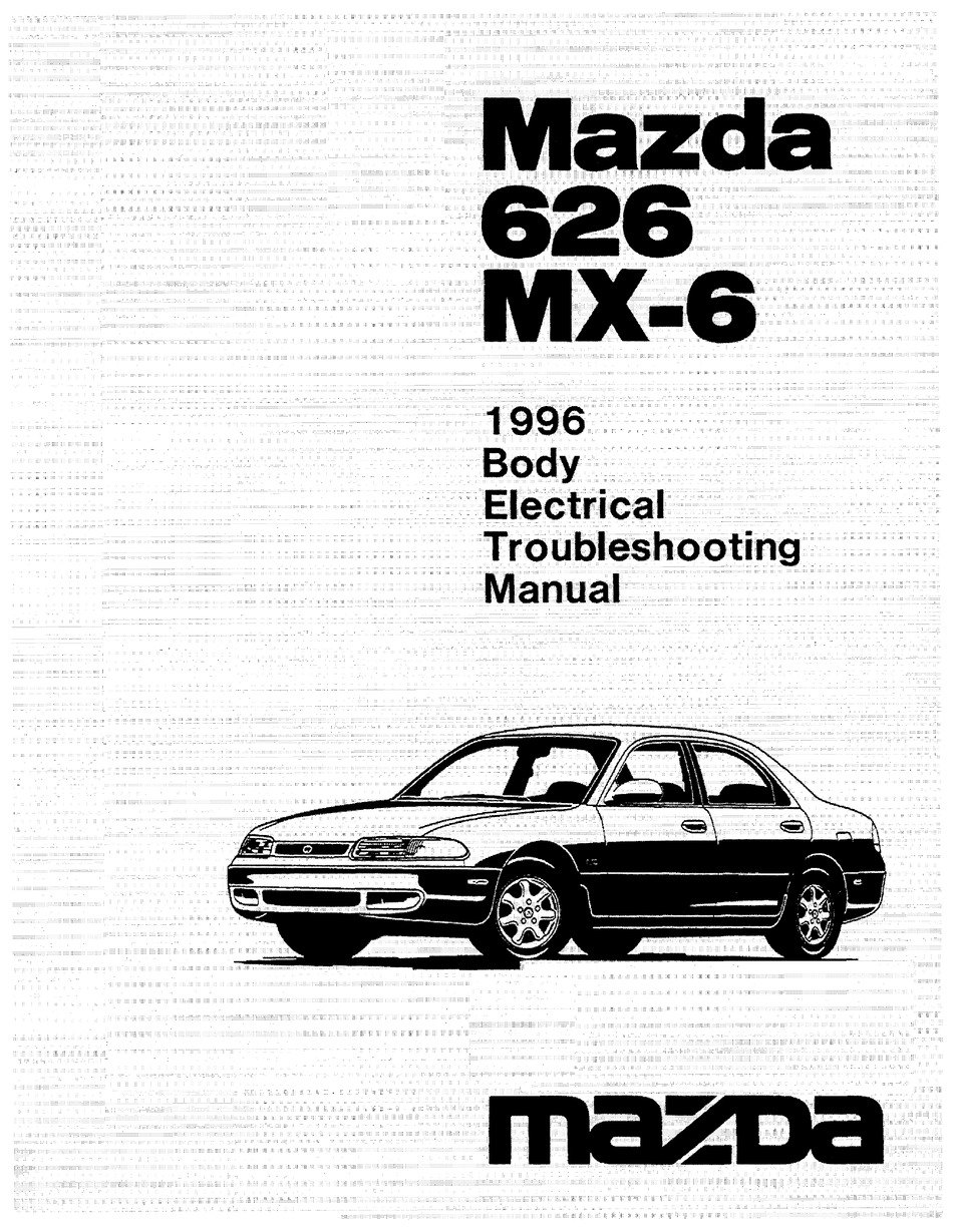 MAZDA 1996 626 SERVICE MANUAL Pdf Download ManualsLib
