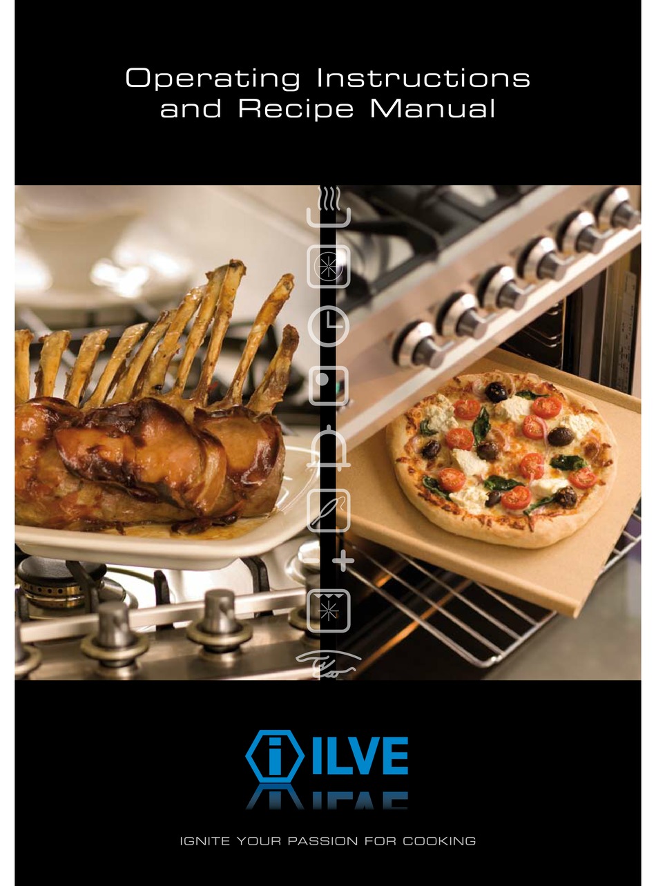 ILVE 1739AE OPERATING INSTRUCTIONS AND RECIPE MANUAL Pdf Download