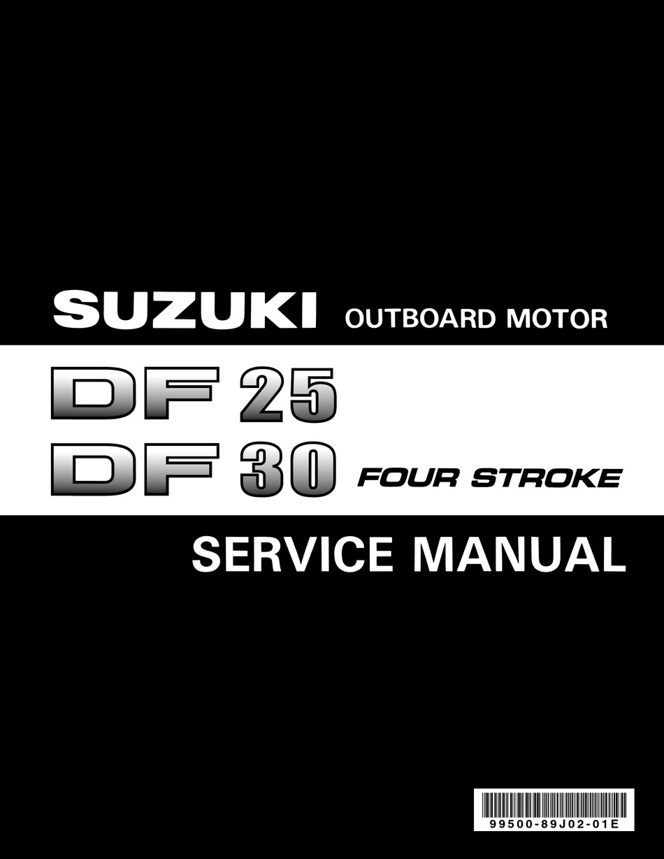 Suzuki Df 20 Al Service Manual