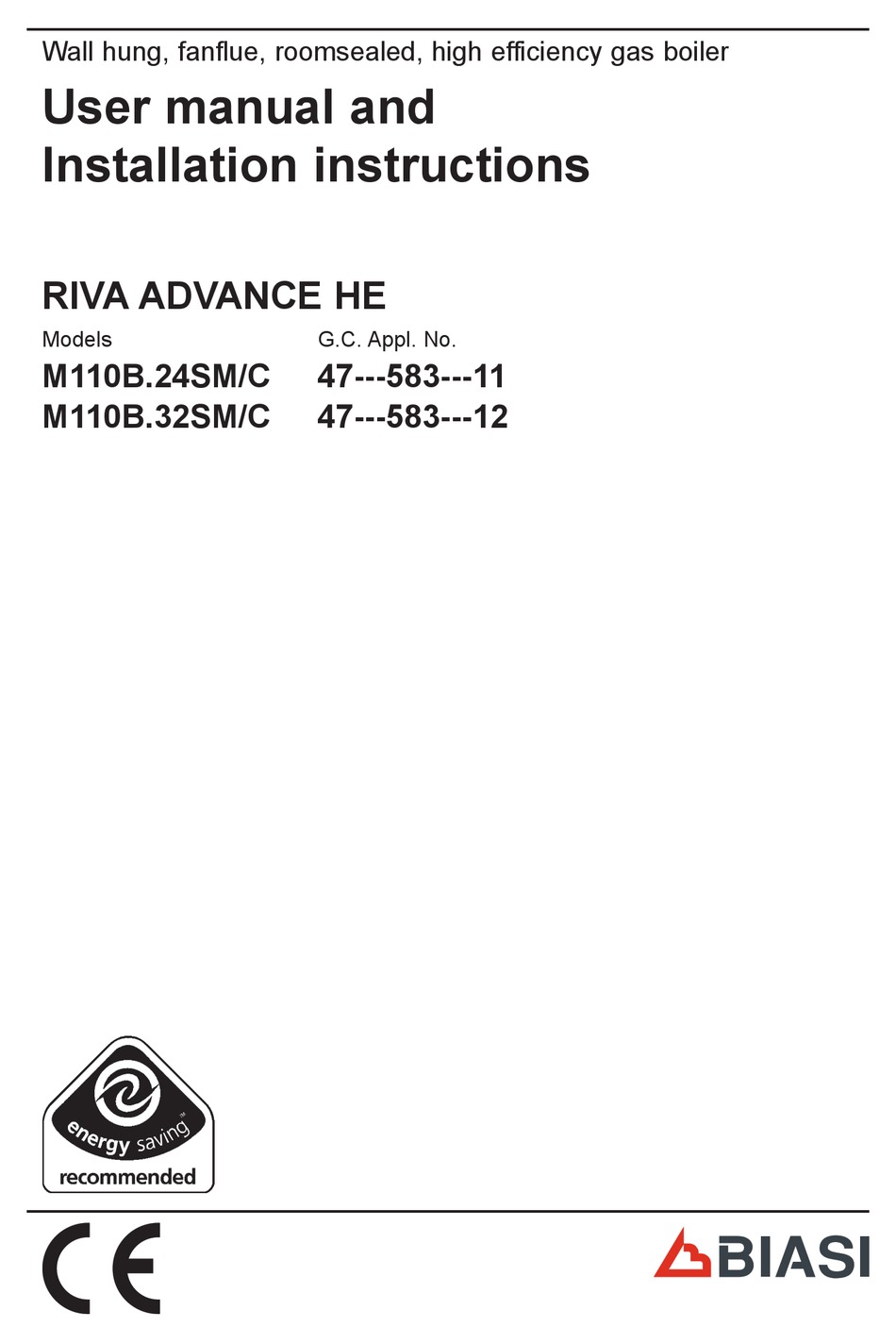 Biasi Riva Advance M110B.24SM & M110B.32 vanne de dérivation actionneur moteur BI1101102 