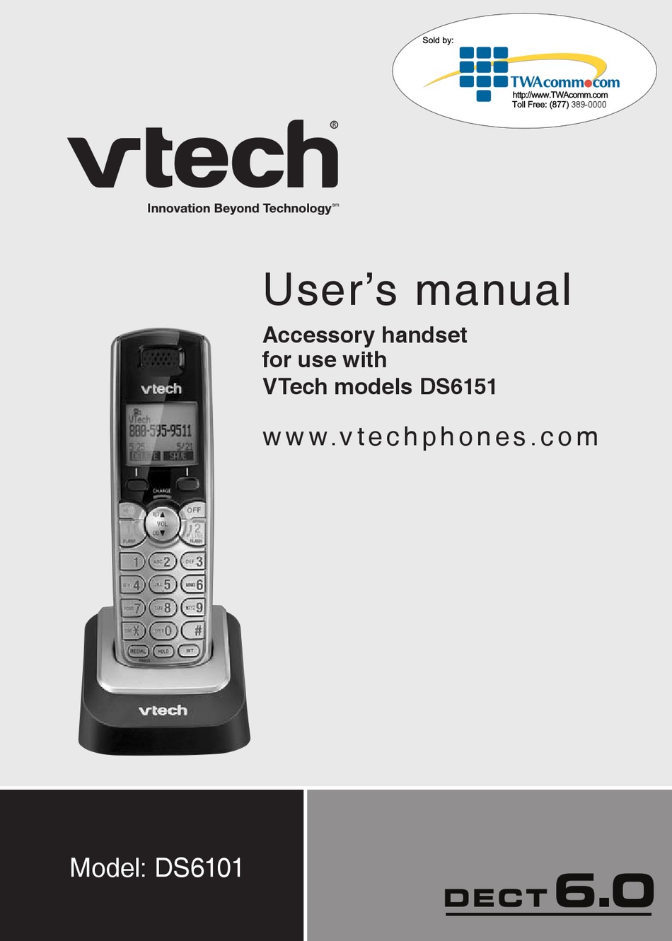 VTECH DS6151 USER MANUAL Pdf Download | ManualsLib