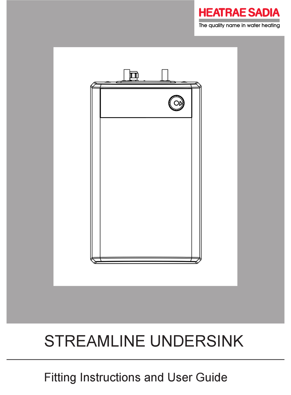 Heatrae Sadia Streamline 3kw Under Sink Water Heater Heatrae Sadia