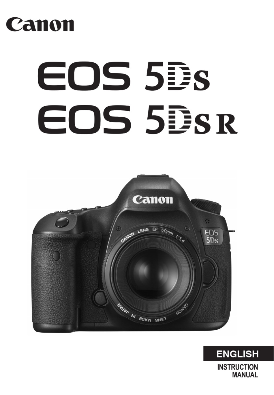 Canon Eos 5ds Instruction Manual Pdf Download Manualslib