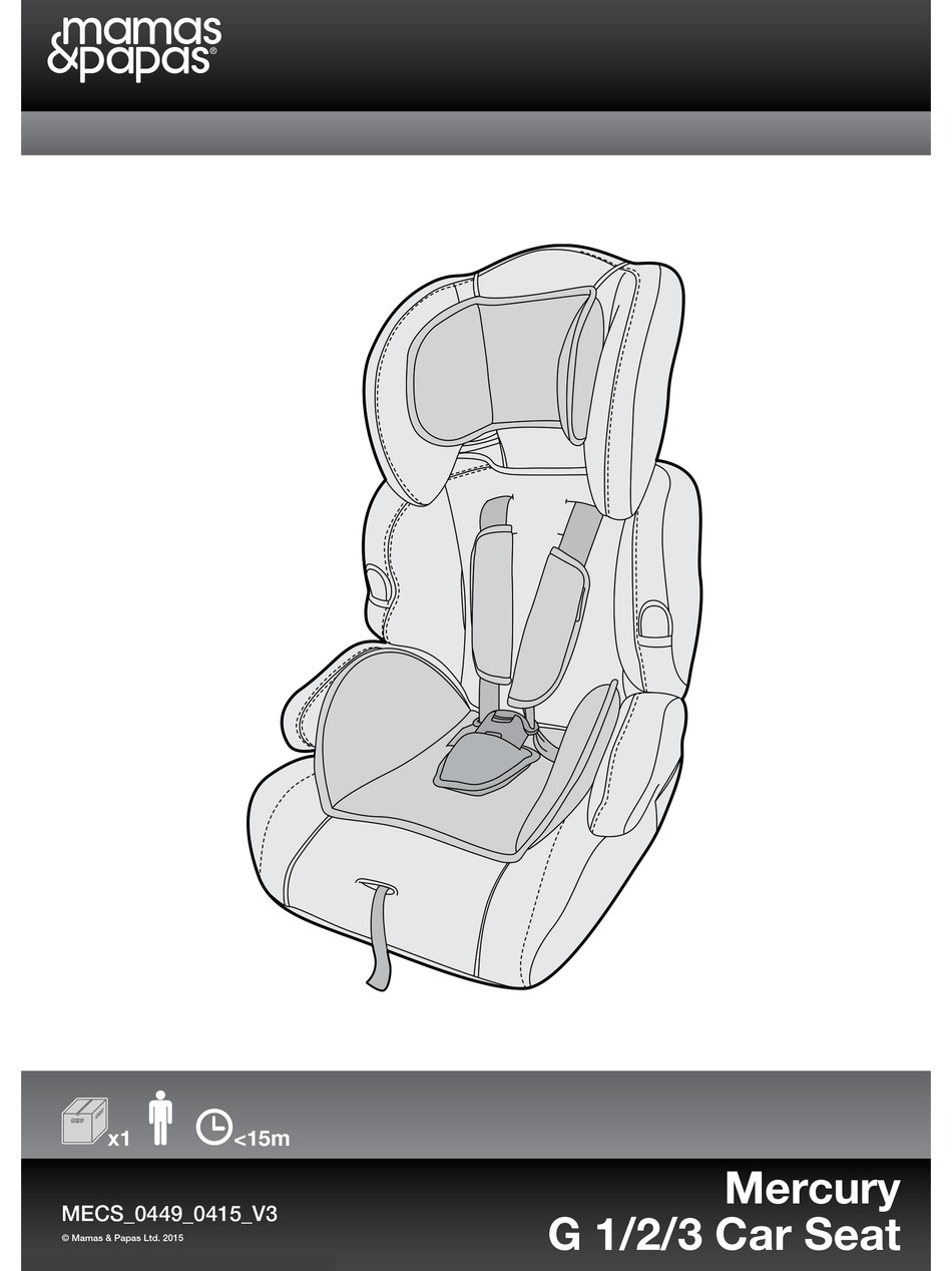 mamas and papas mercury car seat