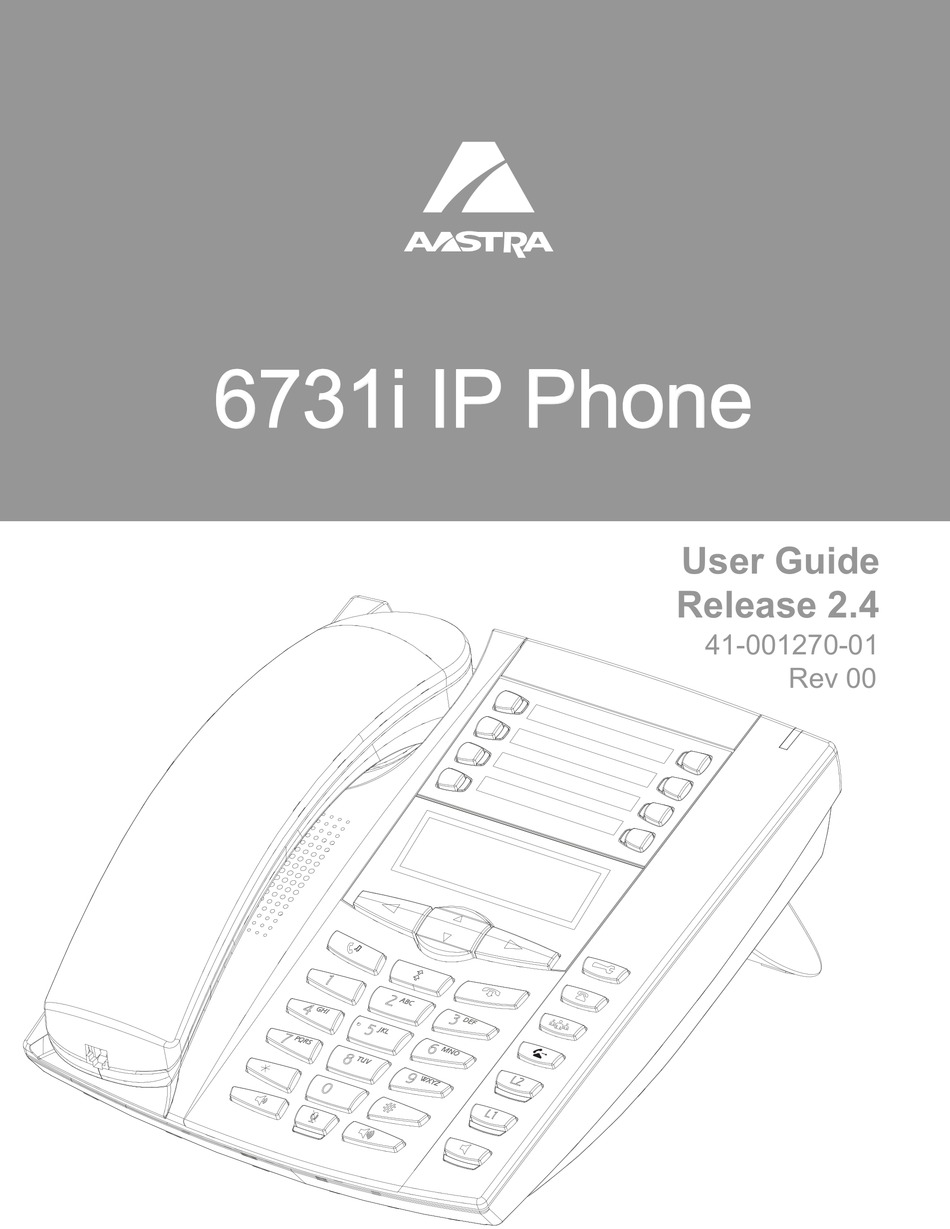 AASTRA 6731I USER MANUAL Pdf Download | ManualsLib