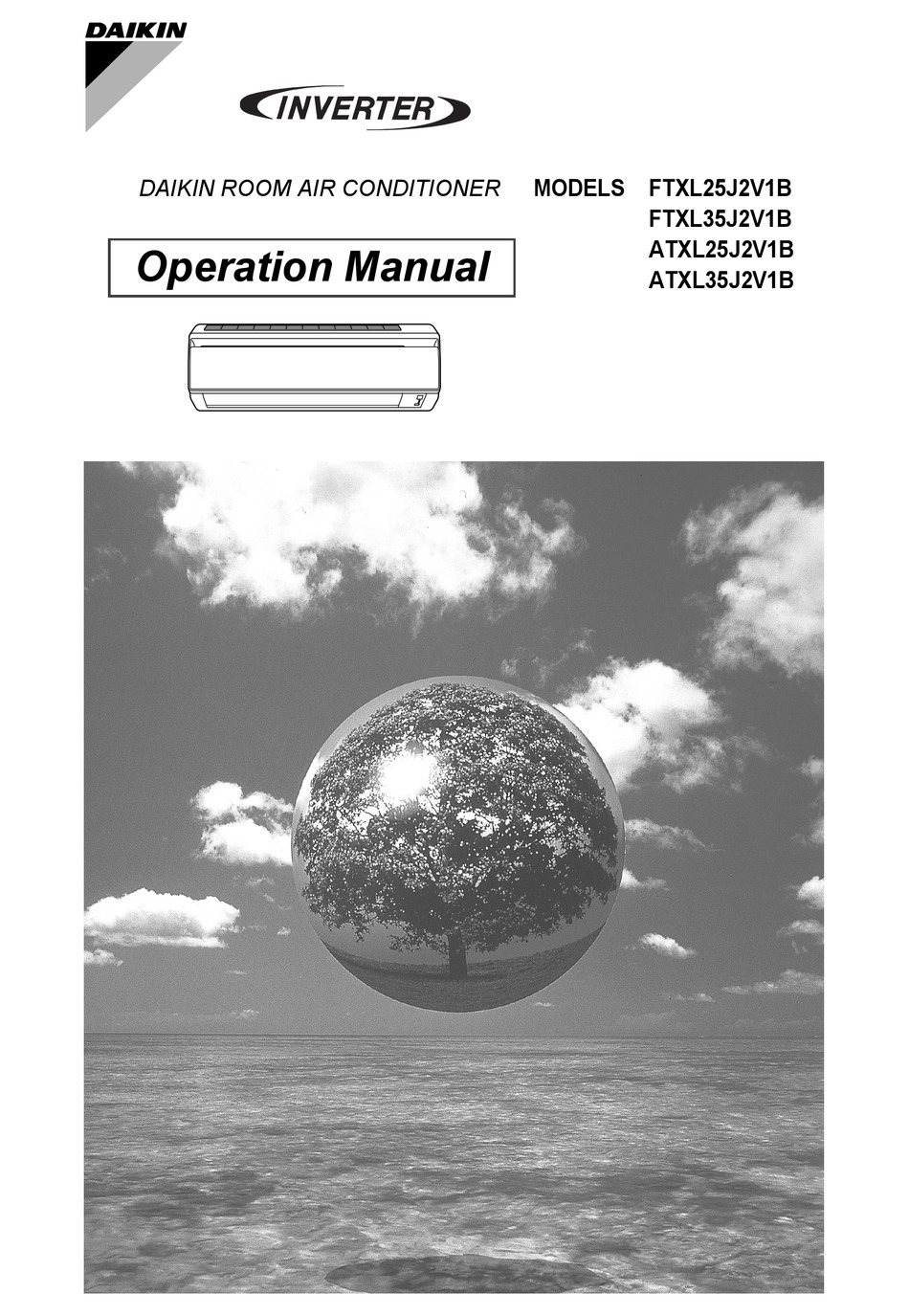 DAIKIN FTXL25J2V1B OPERATION MANUAL Pdf Download | ManualsLib