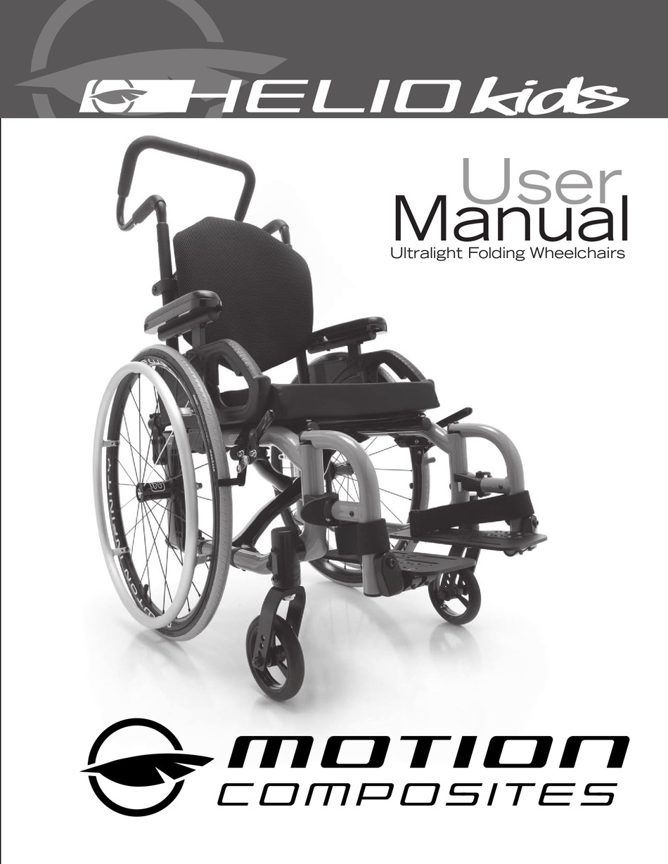 MOTION COMPOSITES HELIO KIDS USER MANUAL Pdf Download ManualsLib