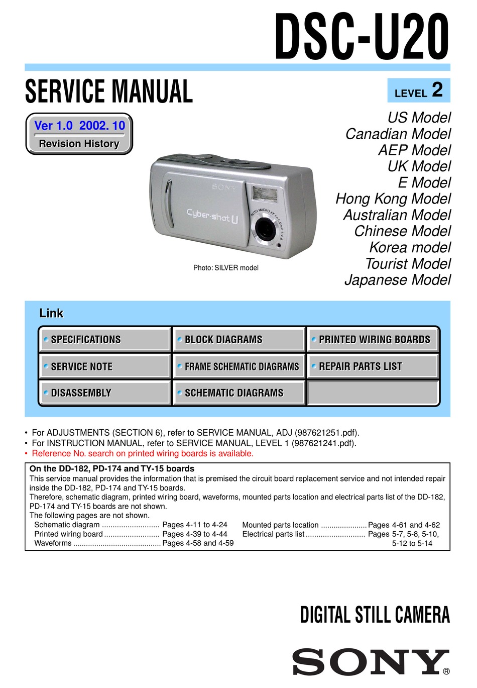 sony cyber shot u20