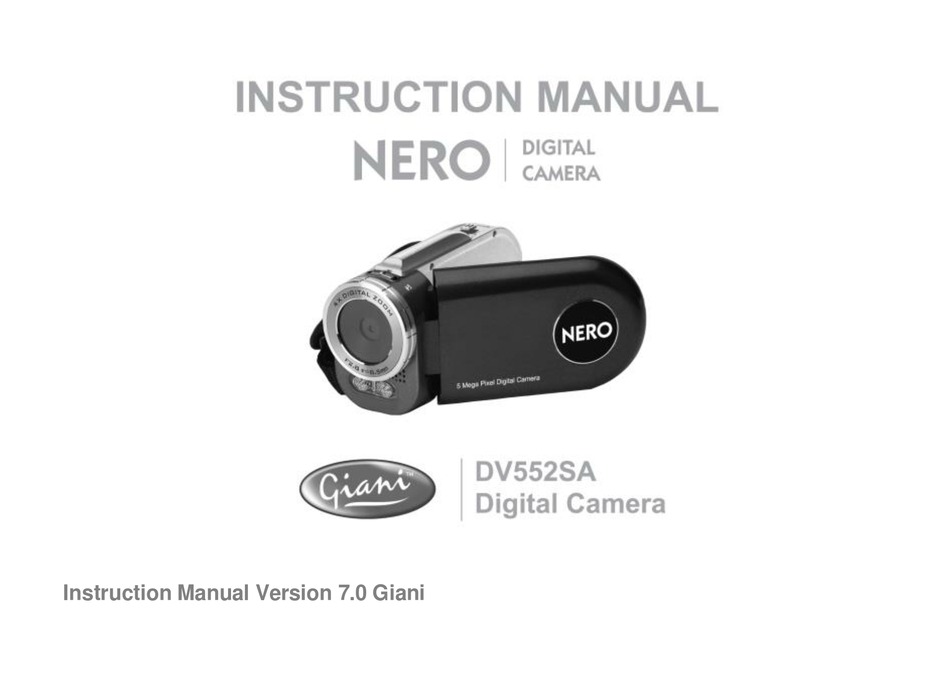 nero 9 instruction manual