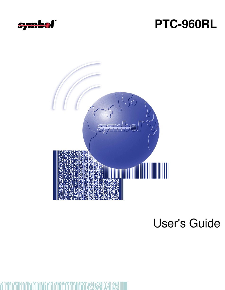 Telxon Ptc 960rl User Manual Pdf Download Manualslib