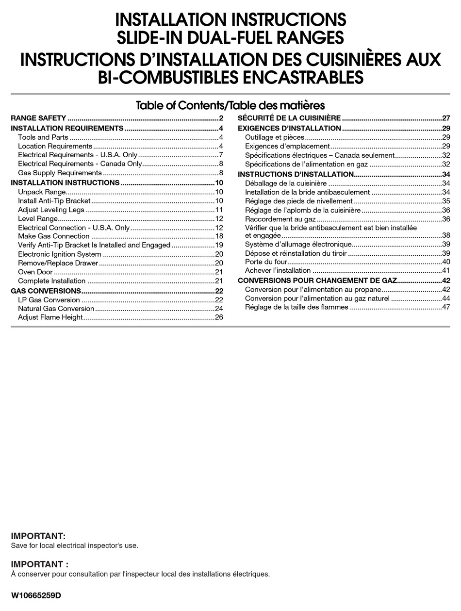 KITCHENAID YKSDB900ESS INSTALLATION INSTRUCTIONS MANUAL Pdf Download