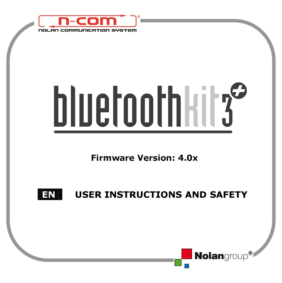 Nolan N-Com Bluetooth kit 3