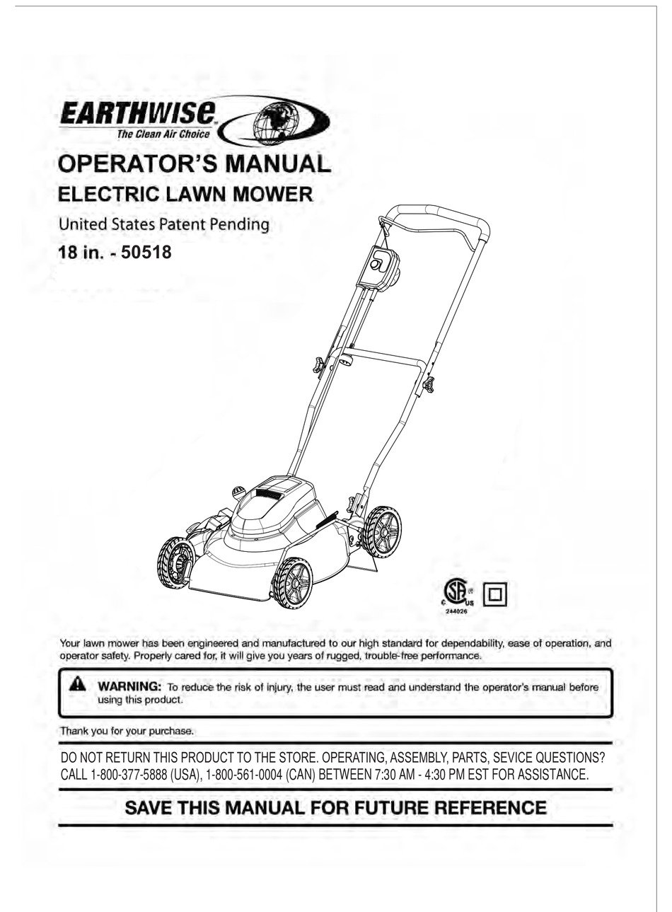 Earthwise 50518 18 inch 12 amp corded electric lawn mower 4 Best Lawn Mower For Small Yard In 2021 Experts Buyer Guide Best Lawn Mower Electric Mower Lawn Mower Tractor